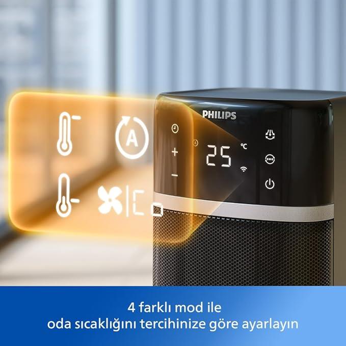Philips CX5120/11 5000 Seramik Isıtıcı Philips CX5120/11 5000 Seramik Isıtıcı