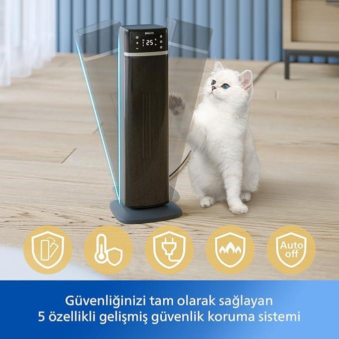 Philips CX5120/11 5000 Seramik Isıtıcı Philips CX5120/11 5000 Seramik Isıtıcı